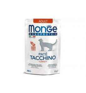 Monge, Cat Monoprotein Pouch, влажный корм д/кошек (индейка)